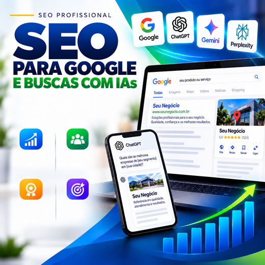 Serviço de SEO IA e no Google