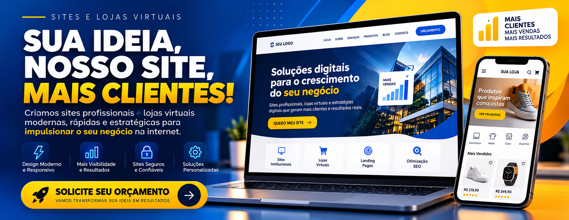 criação de sites e lojas virtuais